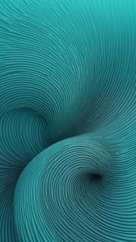A gradient wallpaper with Coiled shapes using aqua and slategray gradient colors. Generative AI.
