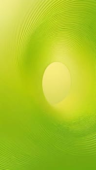 A gradient wallpaper with Toroidal shapes using lime and lightyellow gradient colors. Generative AI.