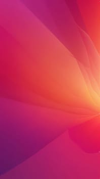 A gradient wallpaper with Radial shapes using red and fuchsia gradient colors. Generative AI.