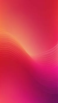 A gradient wallpaper with Ogee shapes using red and hotpink gradient colors. Generative AI.