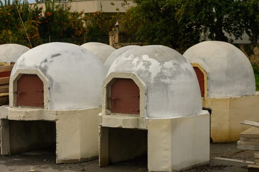sale of Cypriot wood stoves in a village in Cyprus 1