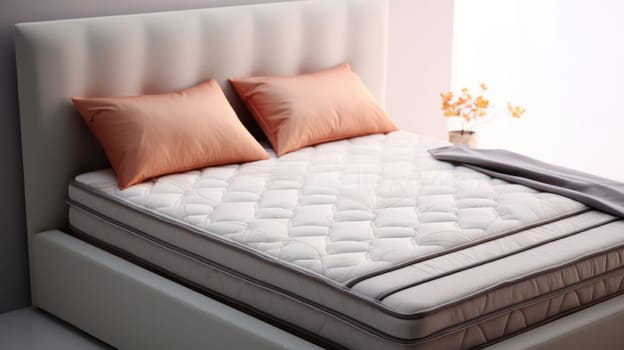 Orthopedic mattress and pillow for healthy sleep AI