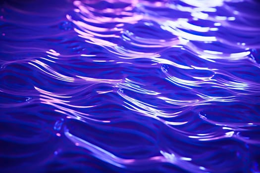 Rainbow ripples on the water, colorful background.