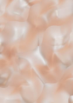 Elegant, creamy abstract waves with a silky texture, perfect for high-end product backgrounds, luxury goods advertising, and sophisticated design elements. Vertical nude gradient backdrop. 3D render