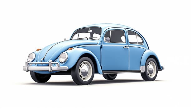 A car on a white background. High quality illustration