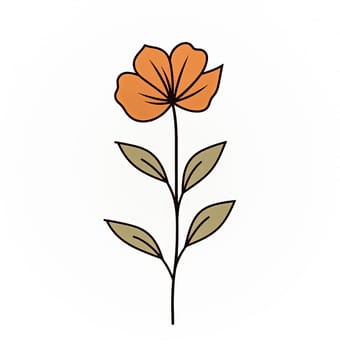 Minimalistic floral botanical line art featuring bouquets of wild and garden plants, branches, leaves, flowers, and herbs. Ideal for logos, tattoos, invitations, and cards.