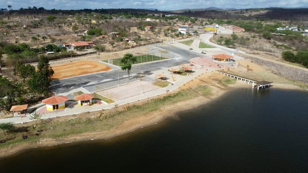 ruy barbosa, bahia, brazil - december 10, 2023: from the Vilobaldo Alencar Dam in the city of Ruy Barbosa, Chapada Diamantina region.