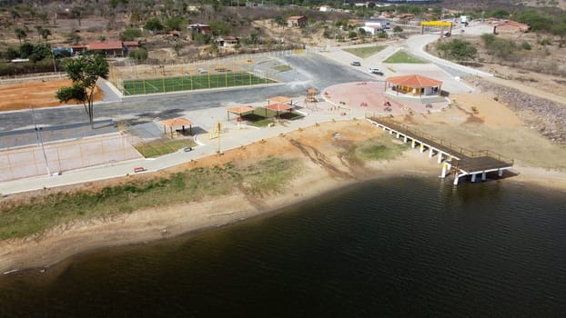 ruy barbosa, bahia, brazil - december 10, 2023: from the Vilobaldo Alencar Dam in the city of Ruy Barbosa, Chapada Diamantina region.