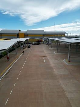 salvador, bahia, brazil - december 29, 2023: view of the Aguas Claras station of the Salvador metro.