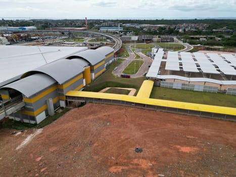 salvador, bahia, brazil - december 29, 2023: view of the Aguas Claras station of the Salvador metro.