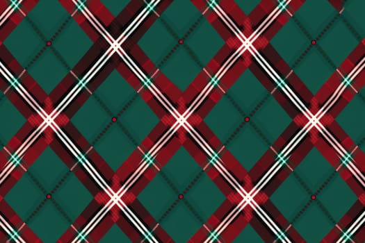 Christmas seamless background tile created with .Generative AI.