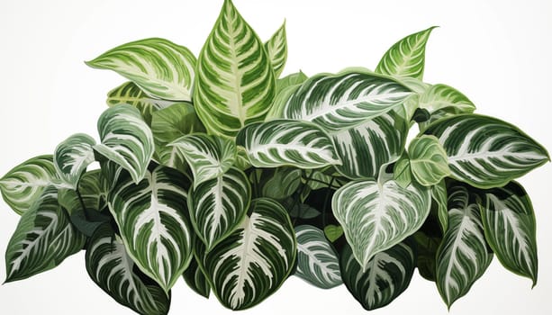 Dieffenbachia plant. High quality photo