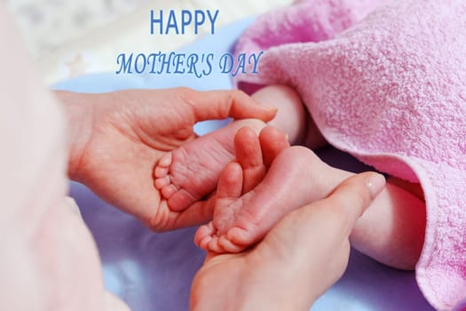 Celebrating the Tender Bond of Love on Mothers Day With a Newborns Touch