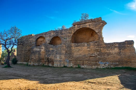 Byzantine and early Christian necropolis in the Valley of the Temples in Agrigento, Sicily