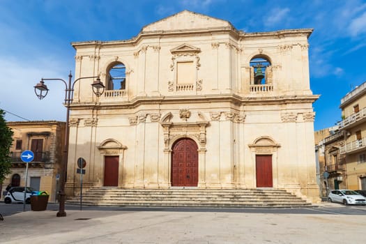 travel to Italy - Chiesa del Santissimo Crocifisso (Church of the Crucifix) in Noto city in Sicily