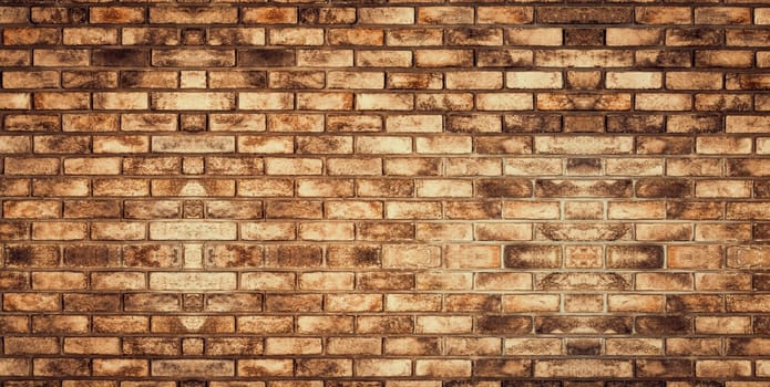 Background of brick wall with old texture pattern. Vintage style and grunge retro interior. uds