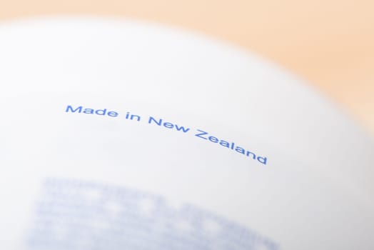 Producing cosmetics in New Zealand concept