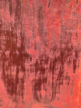 Rusty corrosion and oxidized background. Grunge rusted metal texture background. High resolution image of oxidized iron steel sheet wall.