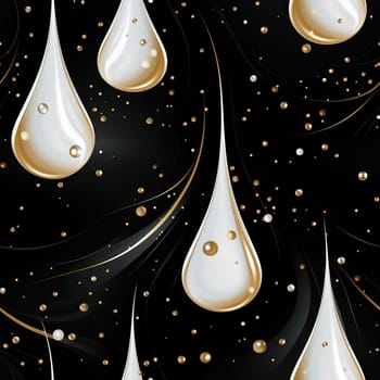 Seamless background pattern with abstract drops in color. Selective soft focus