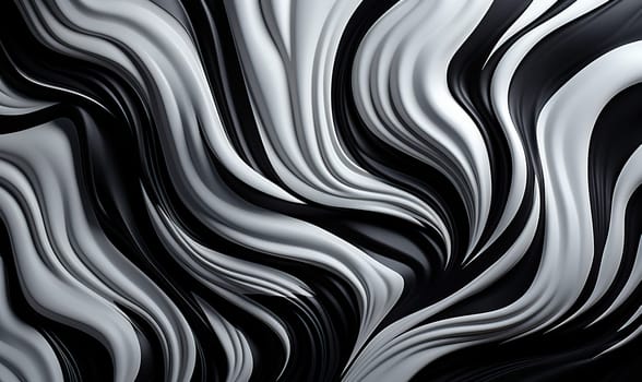 Abstract background, black and white stripes of Zebra. Selective soft focus.