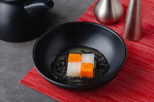 Kenchin Jiru, Japanese vegetable soup prepared with tofu and root vegetables