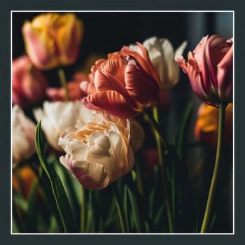 A close up of a bunch of flowers that are in bloom