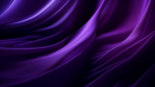 Beautiful luxury 3D modern abstract neon red purple pink background composed of waves with light digital effect in futuristic style