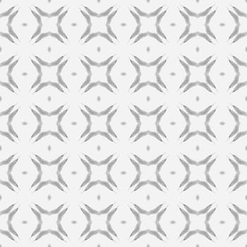 Tropical seamless pattern. Black and white exotic boho chic summer design. Hand drawn tropical seamless border. Textile ready nice print, swimwear fabric, wallpaper, wrapping.