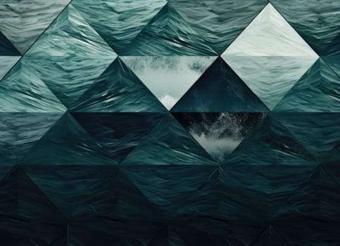 abstract ocean background with geometry shapes and water waves tide comeliness