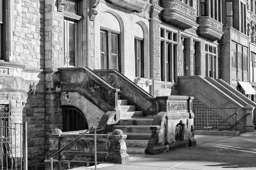 Main ladder of New york Harlem buildings