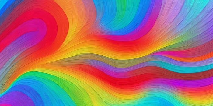 Abstract texture, Pattern art with intricate, flowing shapes and vibrant colors. Generative AI.