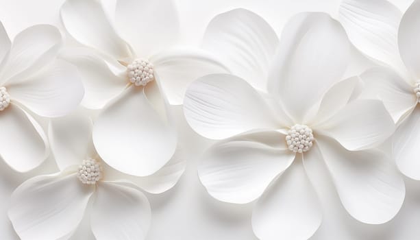 White background flowers texture. High quality photo