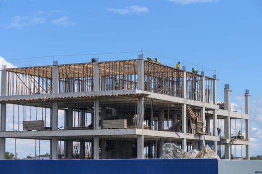 construction of a residential building in Cyprus near the sea 8