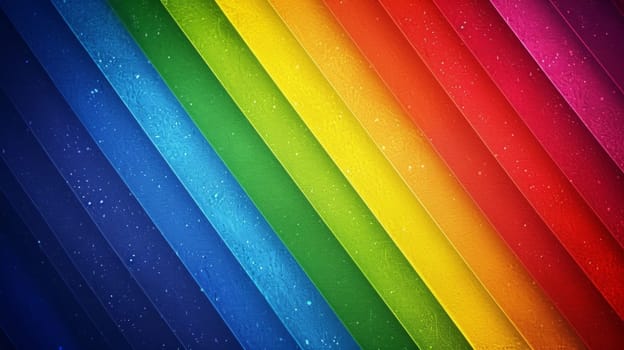 Abstract colorful rainbow lines background.