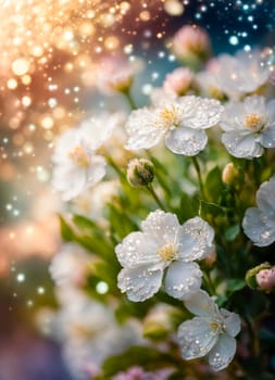 various beautiful flowers for the holiday. Selective focus. nature.