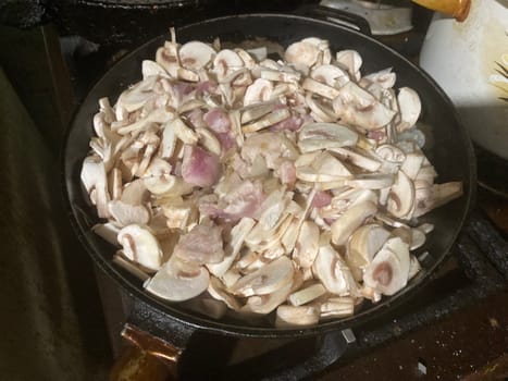 I'm preparing fried-baked the julienne
