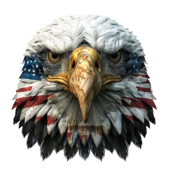 American eagle freedom patriotic symbol ai generated image