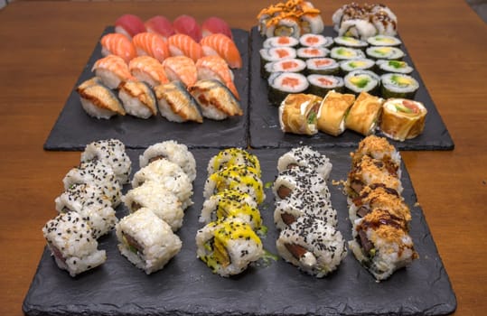 sushi partyti Maki sushi casero,