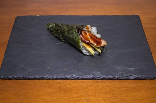 Japanese Food - Duck Temake and Sauce,