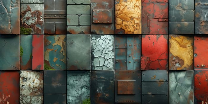 Grunge banner. Abstract stone background. The texture of the stone wall. Close-up rock backdrop