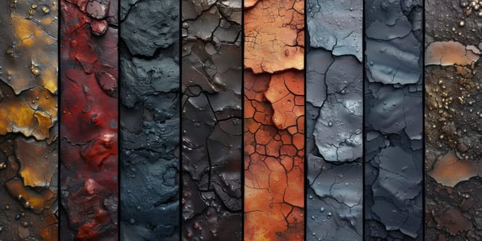 Grunge banner. Abstract stone background. The texture of the stone wall. Close-up rock backdrop