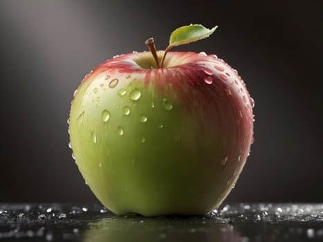 Capturing Nature's Palette. The Allure of Apples in Vivid Detail