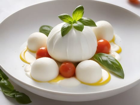 Buffalo Elegance: Unveiling the Delicacy of Mozzarella di Bufala.
