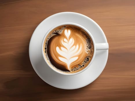 A Stylish Presentation of a Coffee Cup.