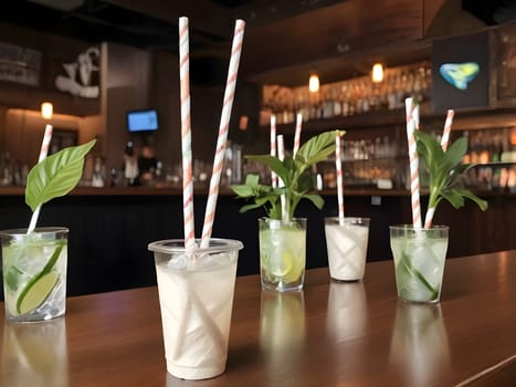 Beyond Sipping. Transforming Paper Straws into Eco-Friendly Artwork for a Sustainable Twist.