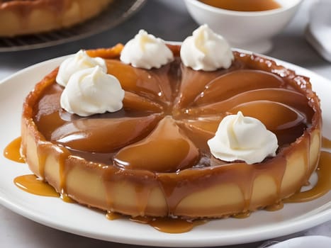 Reverse Caramel Apple Tart Delight.