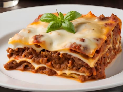 Oven-Baked Elegance: Exploring the Richness of Lasagna's Bechamel Delight.