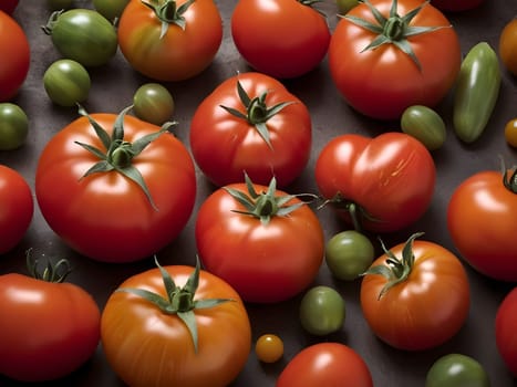 Craft a Captivating Image of Vibrant Tomato Beauty.