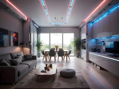 Radiant Efficiency: Illuminating Home Spaces with LED Lighting Brilliance.