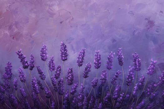 A lavender background with a textured appearance. Generative AI.